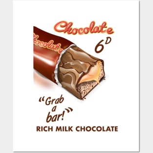 Chocolate Commercial Posters and Art